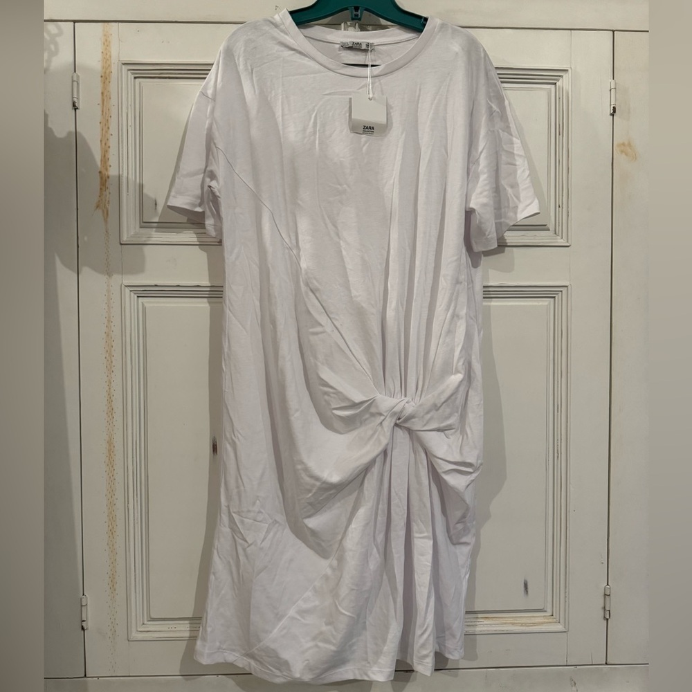 Zara T-Shirt Dress (Size S) (White)